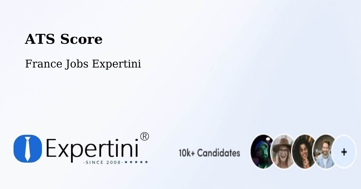Resume ATS Score & Job Description Match Tool – Beaufay - France Jobs Expertini